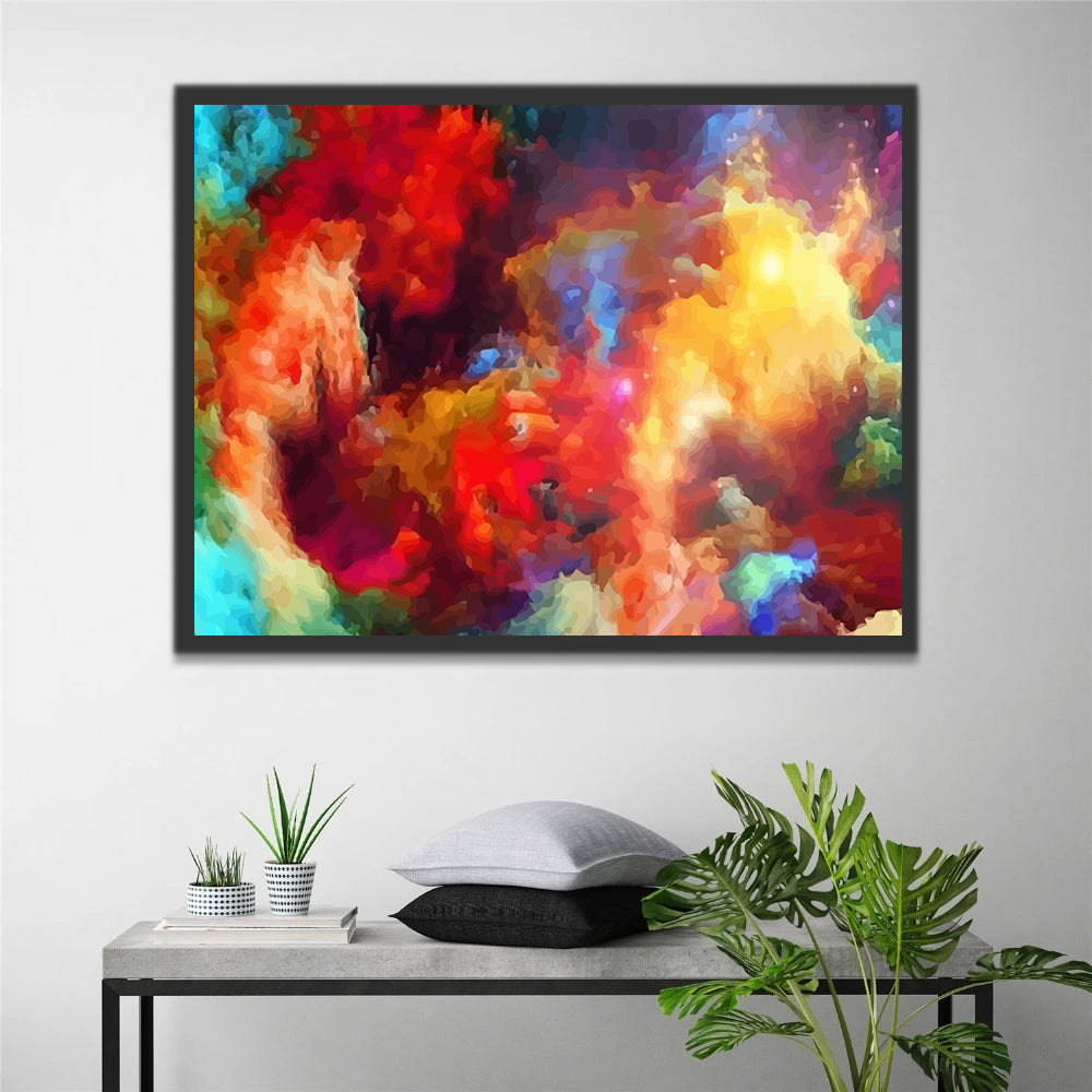 Colorful Clouds Paint by Numbers