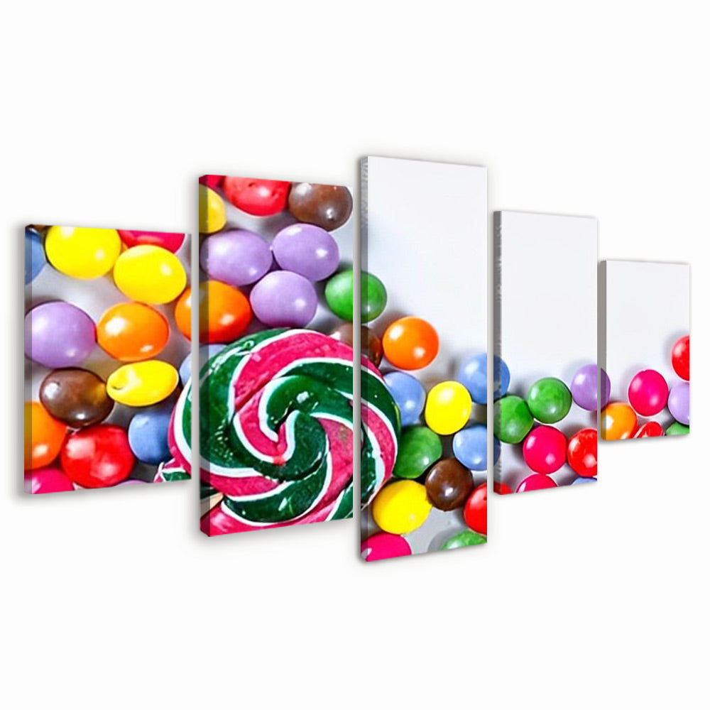 Colourful Candies 5 Pack Paint By Numbers