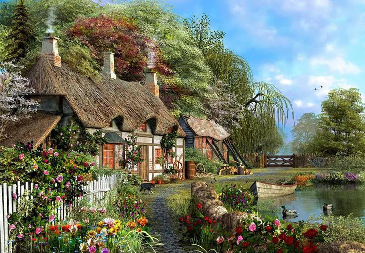 Country Cottage Paint by Numbers