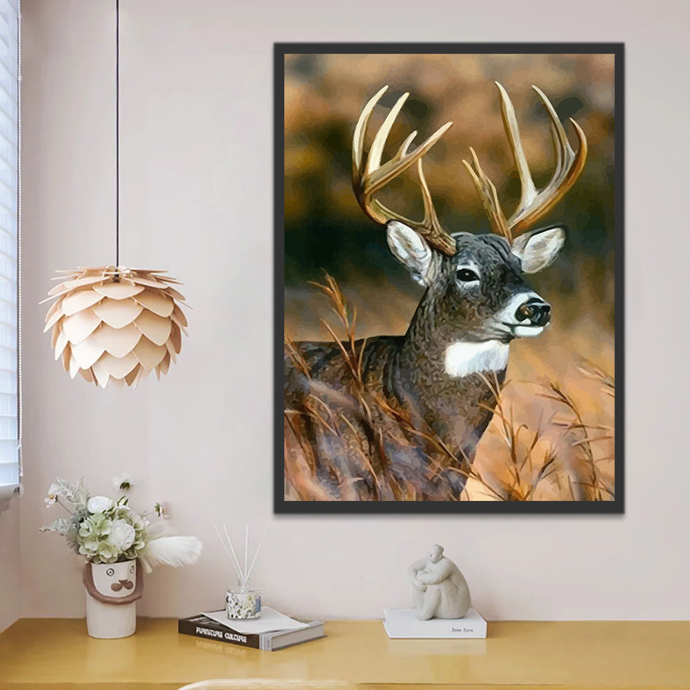 Deer Paint by Numbers