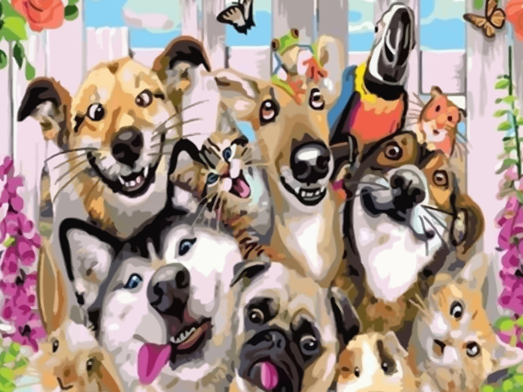 Dog Paint by Numbers Kits for Adult UK – Page 2 – Houseart.uk