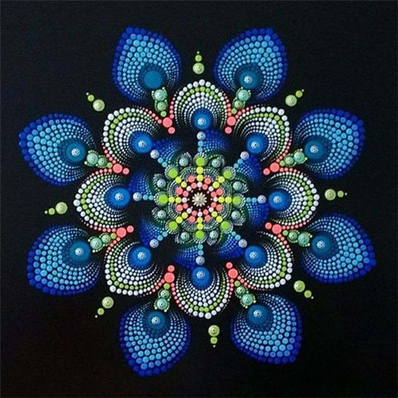 Dot Mandala Paint by Numbers