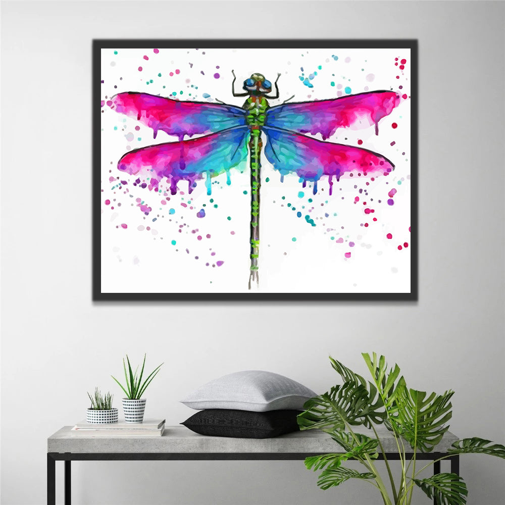 Dragonfly Paint by Numbers