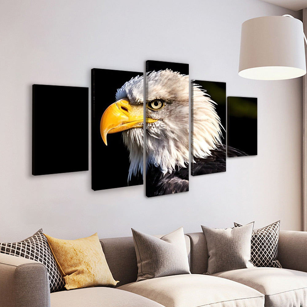 Eagle Head 5 Pack Paint By Numbers