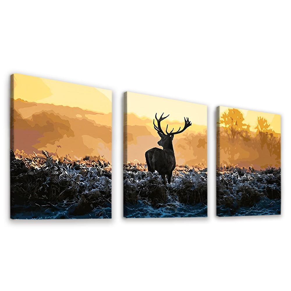 Elk 3 Pack Paint By Numbers