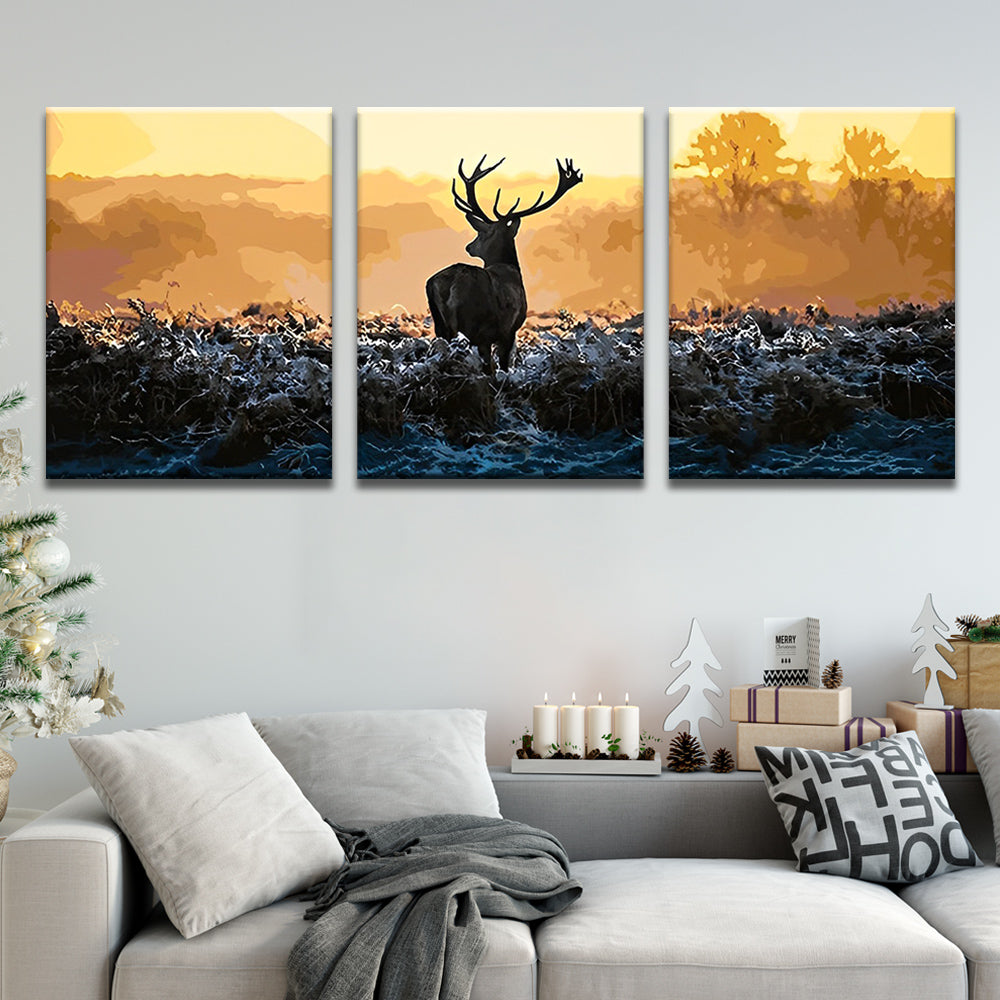 Elk 3 Pack Paint By Numbers