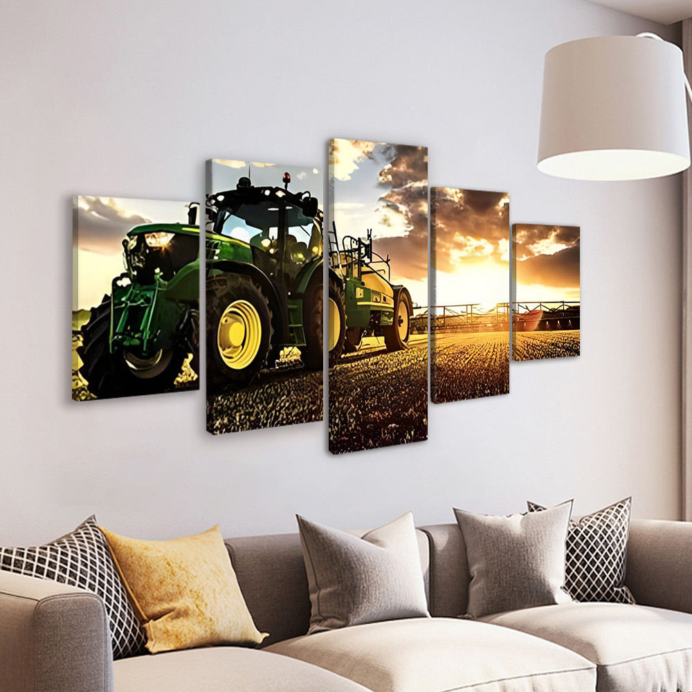 Farm Tractor 5 Pack Paint By Numbers