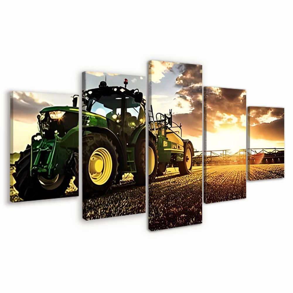 Farm Tractor 5 Pack Paint By Numbers