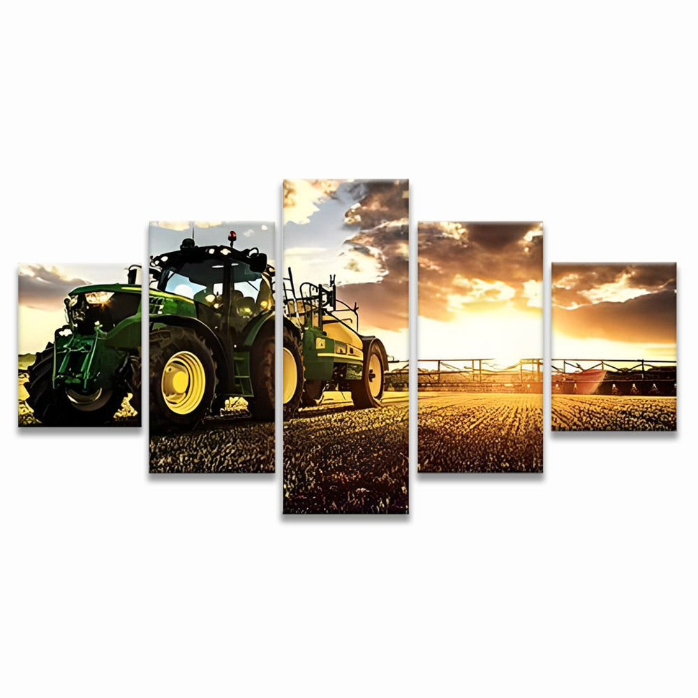 Farm Tractor 5 Pack Paint By Numbers