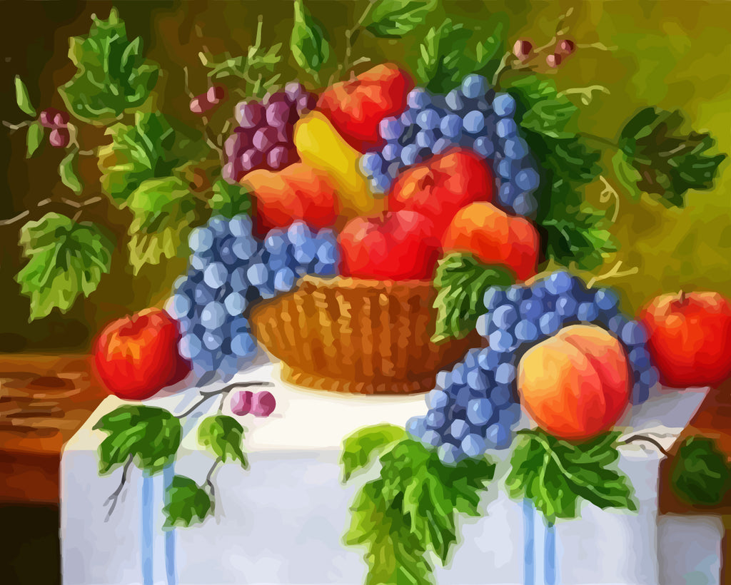 Fruits Paint by Numbers