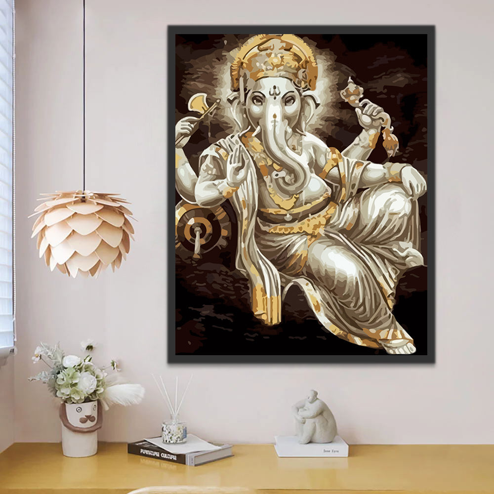 Hinduism Ganesha Paint by Numbers