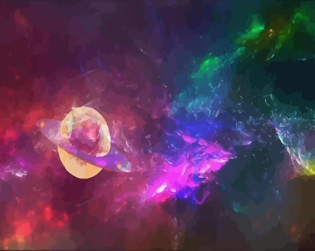 Illusionary Space Paint by Numbers