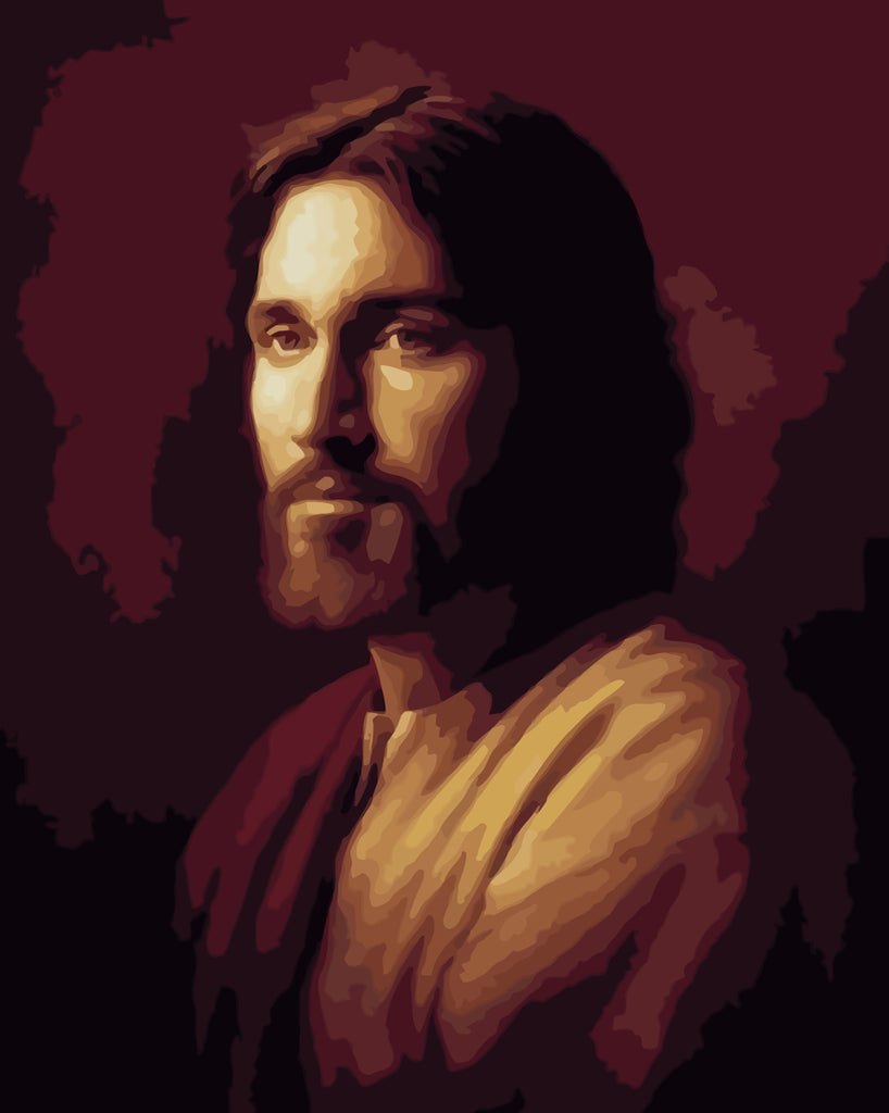 Jesus Christ Paint by Numbers