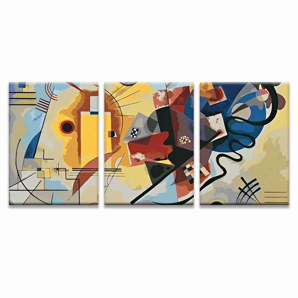 Kandinsky, Abstract Art 3 Pack Paint By Numbers