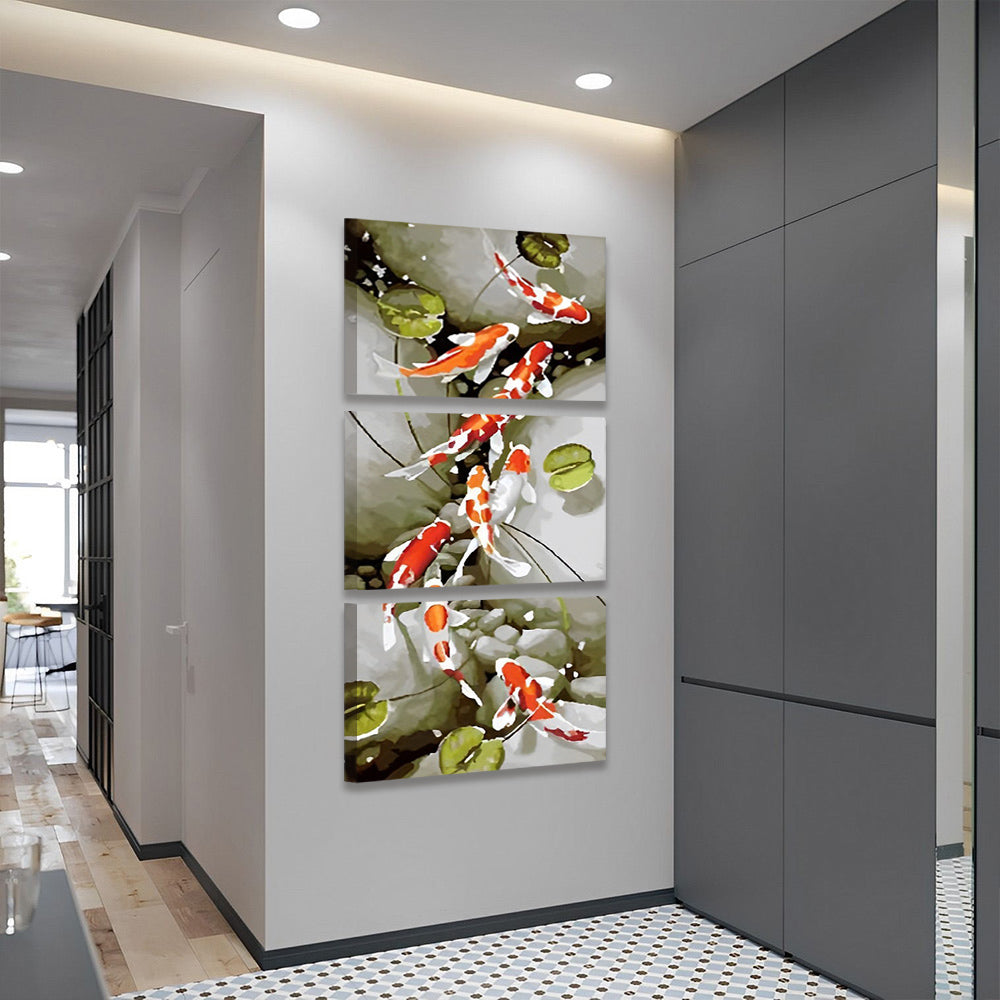 Koi Carp 3 Pack Paint By Numbers