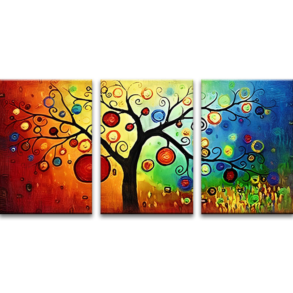 Laterns on A Tree 3 Pack Paint By Numbers