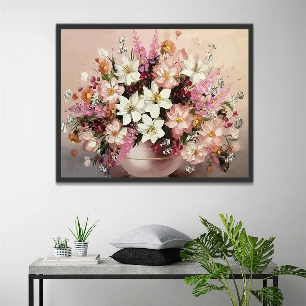 Lilies Bouquet Paint by Numbers