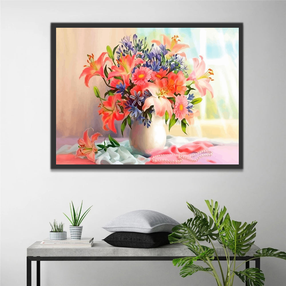 Lilies Bouquet Paint by Numbers