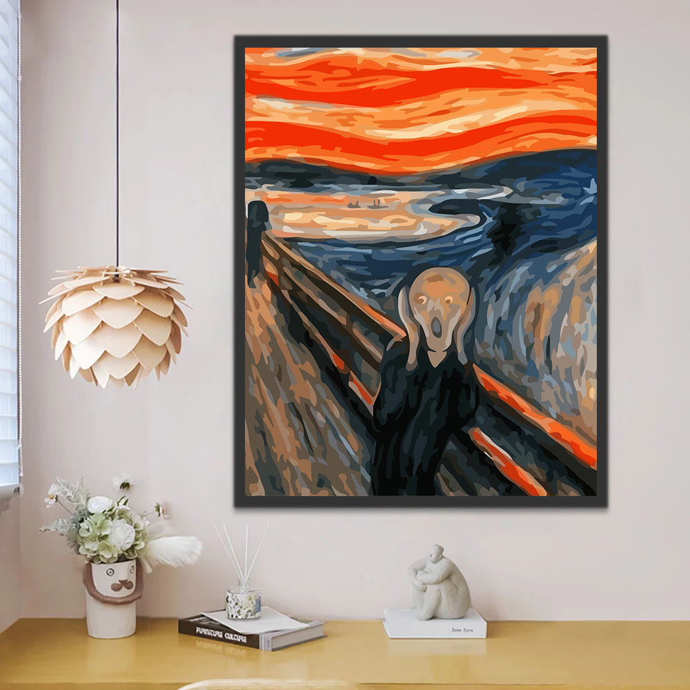 Munch, The Scream Paint by Numbers