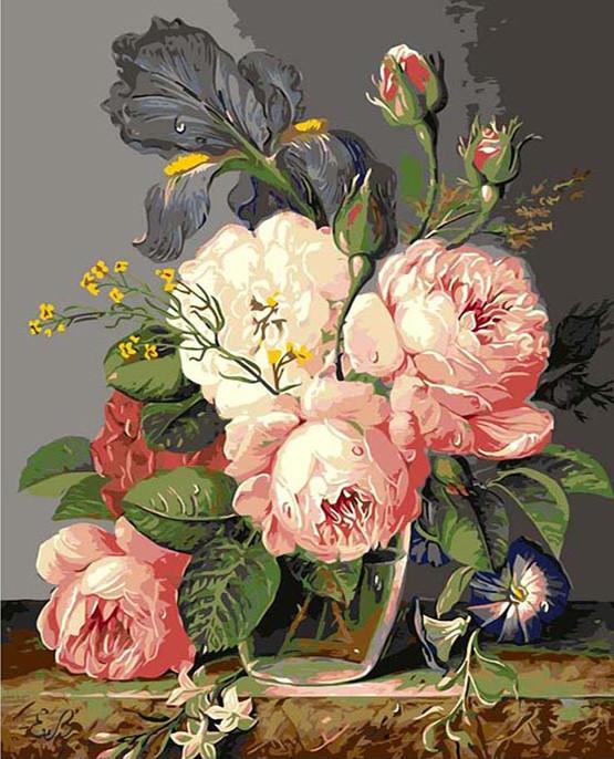 Peonies Paint by Numbers