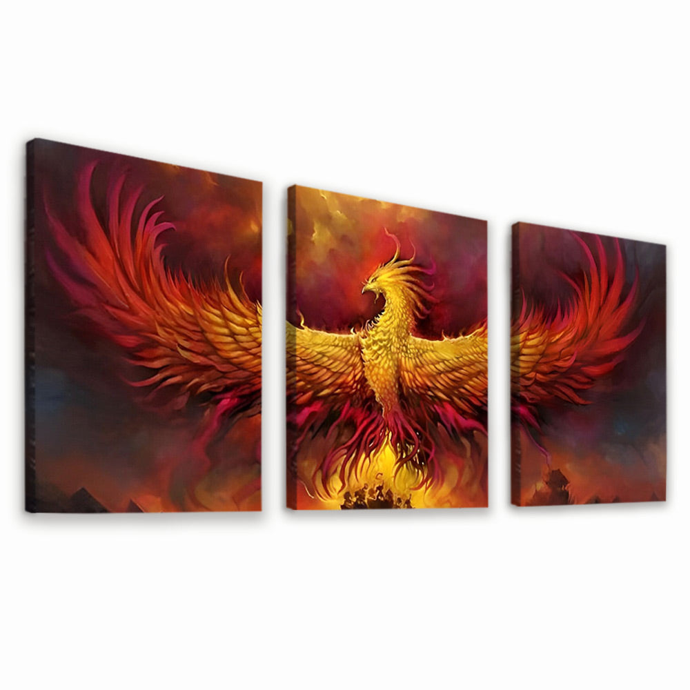 Phoenix 3 Pack Paint By Numbers