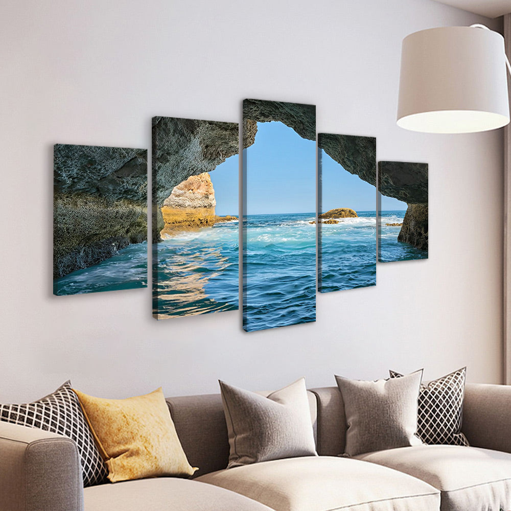 Sea and Rock 5 Pack Paint By Numbers