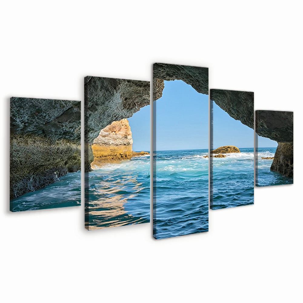 Sea and Rock 5 Pack Paint By Numbers