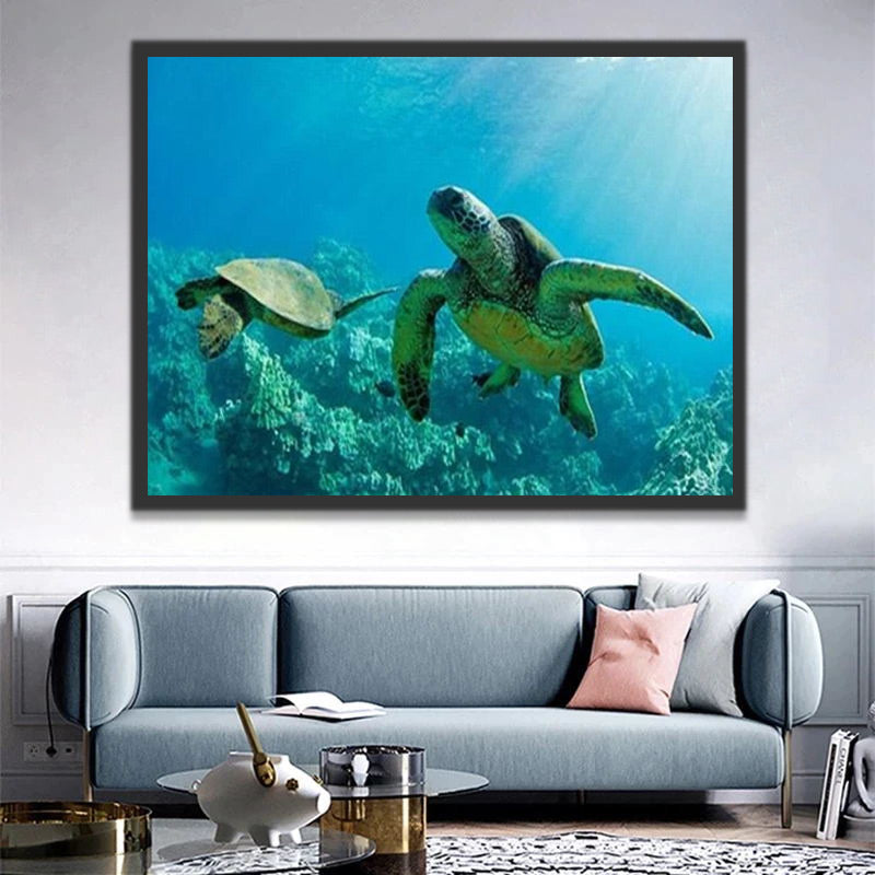 Sea Turtles Paint by Numbers