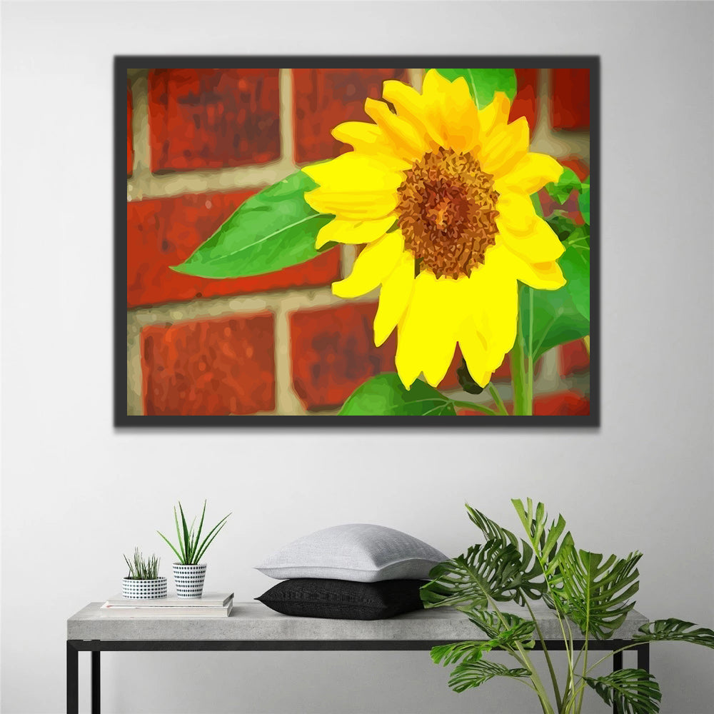 Sunflower Paint by Numbers