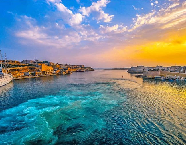 The Beautiful Island of Malta Paint by Numbers