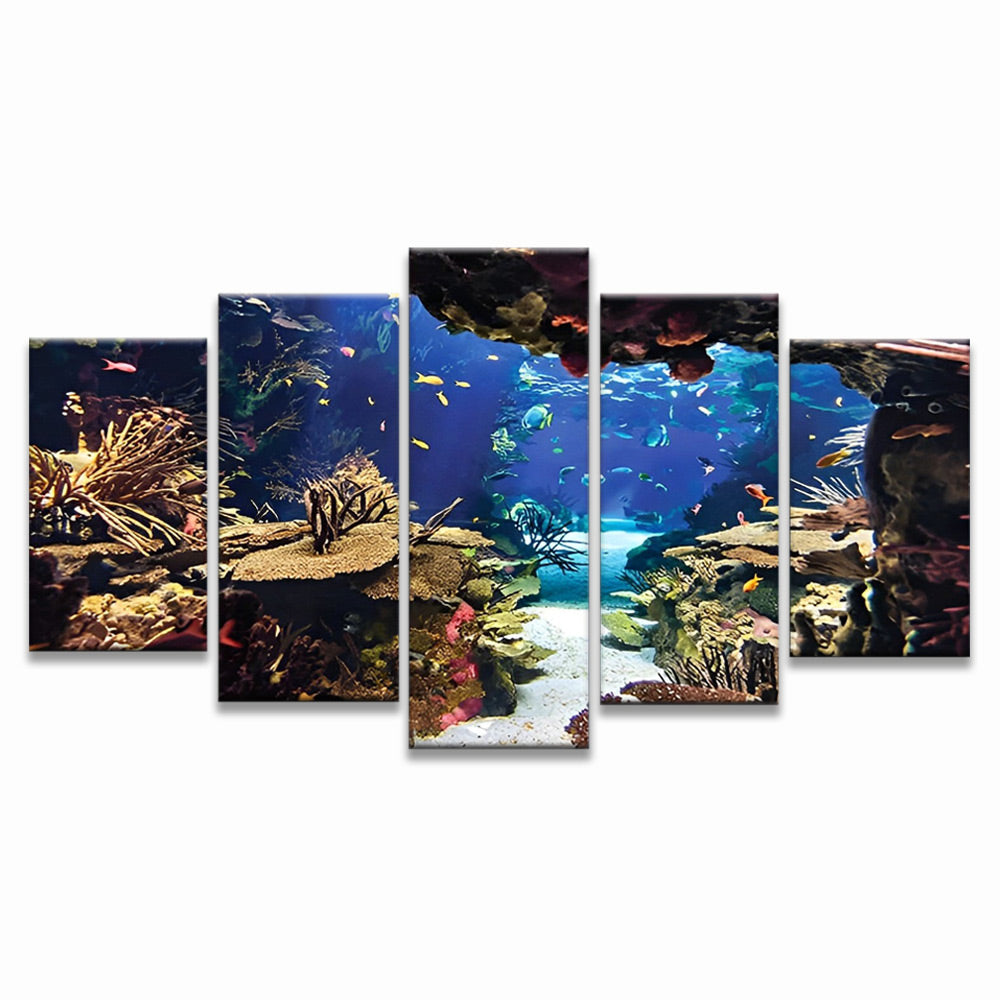The Underwater World 5 Pack Paint By Numbers