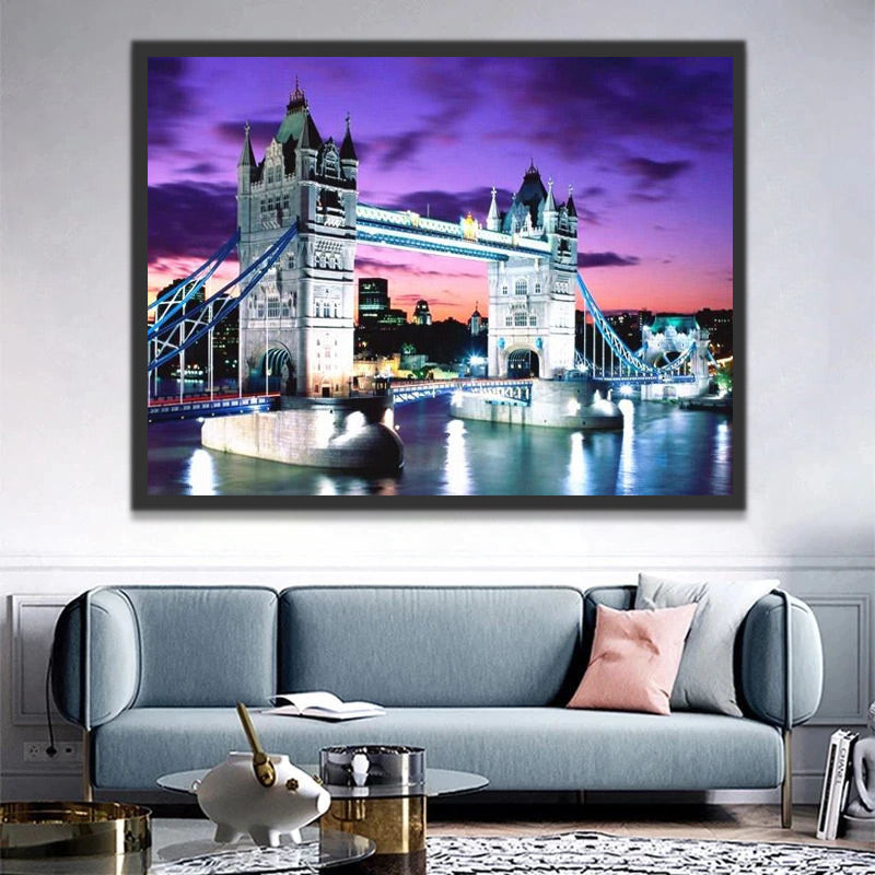 Tower Bridge, London Paint by Numbers