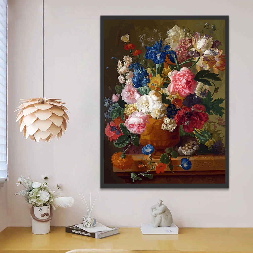 Vintage Bouquet Paint by Numbers